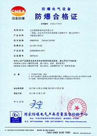隔爆證-導(dǎo)波雷達(dá)